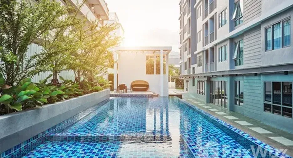 For rent 1 bed condo in Mueang Samut Prakan, Samut Prakan