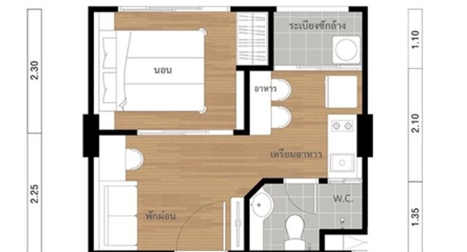 For rent 1 Beds condo in Prawet, Bangkok