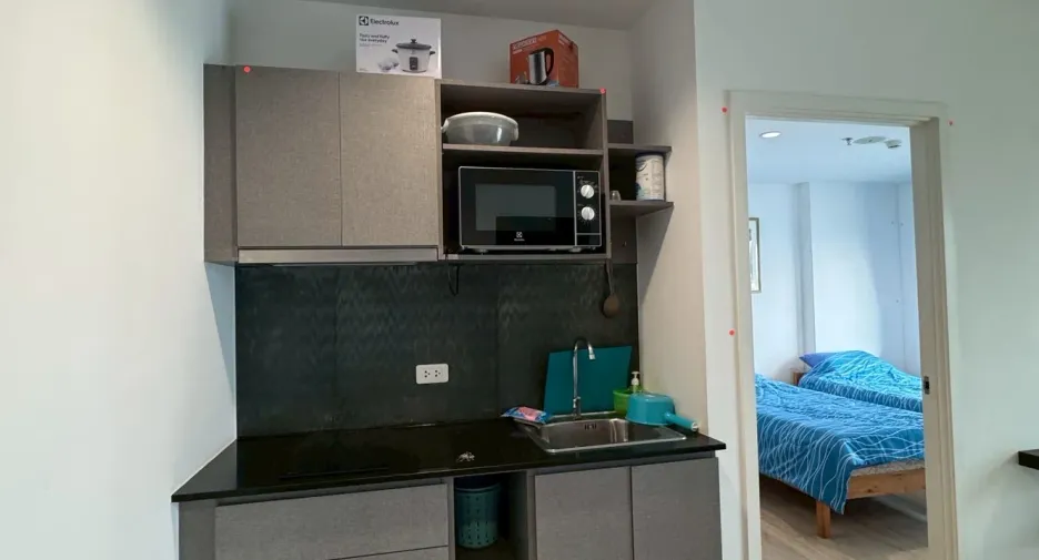 For rent 1 bed condo in Bang Phlat, Bangkok