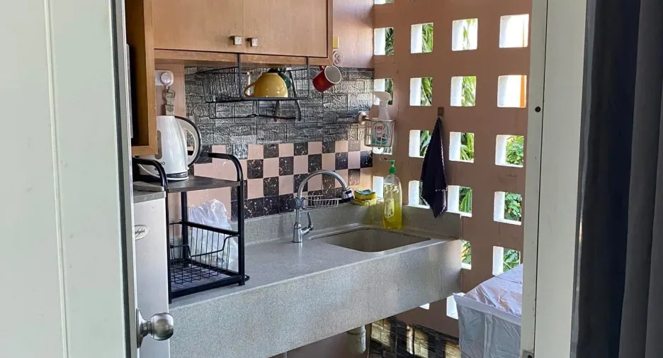 For rent studio condo in Huai Khwang, Bangkok