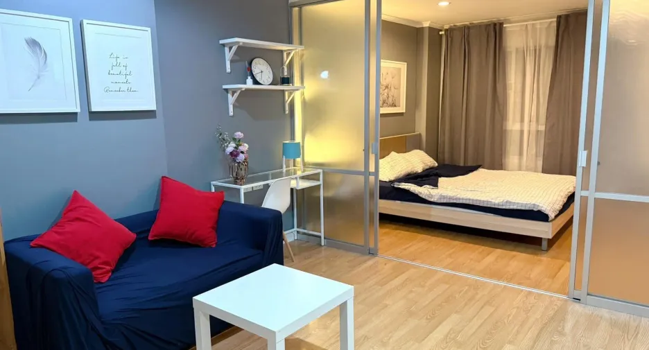 For rent studio condo in Bang Phlat, Bangkok