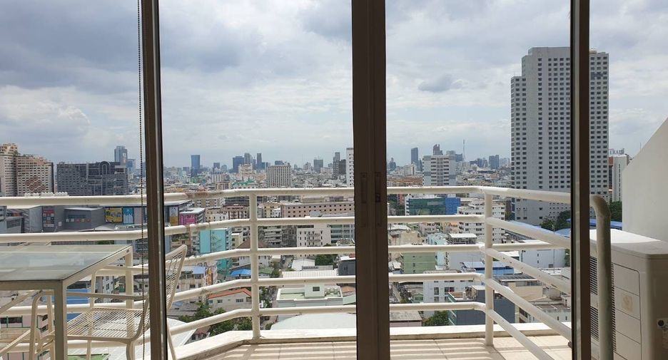 For rent studio condo in Huai Khwang, Bangkok