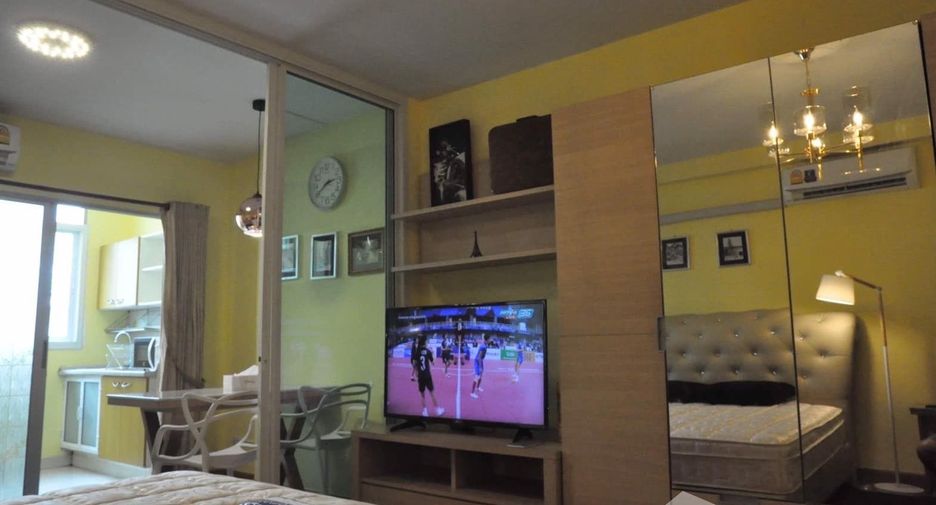 For rent 1 bed condo in Huai Khwang, Bangkok