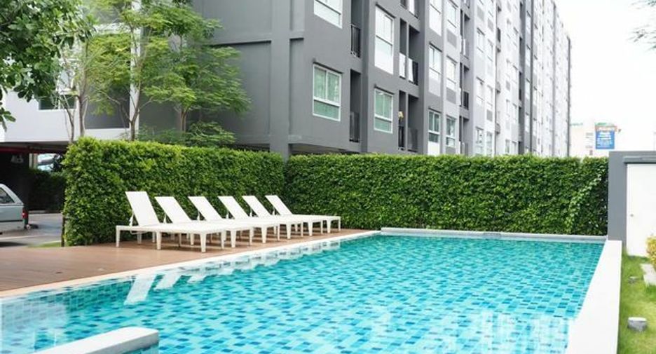 For rent studio condo in Bang Kapi, Bangkok