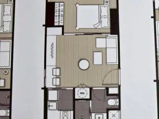 À vendre 1 chambre condo à Khlong San, Bangkok