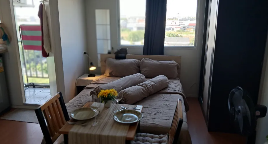 For rent studio condo in Lat Krabang, Bangkok