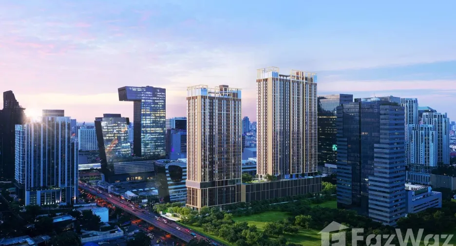 For sale and for rent 2 bedrooms condo in Huai Khwang, Bangkok
