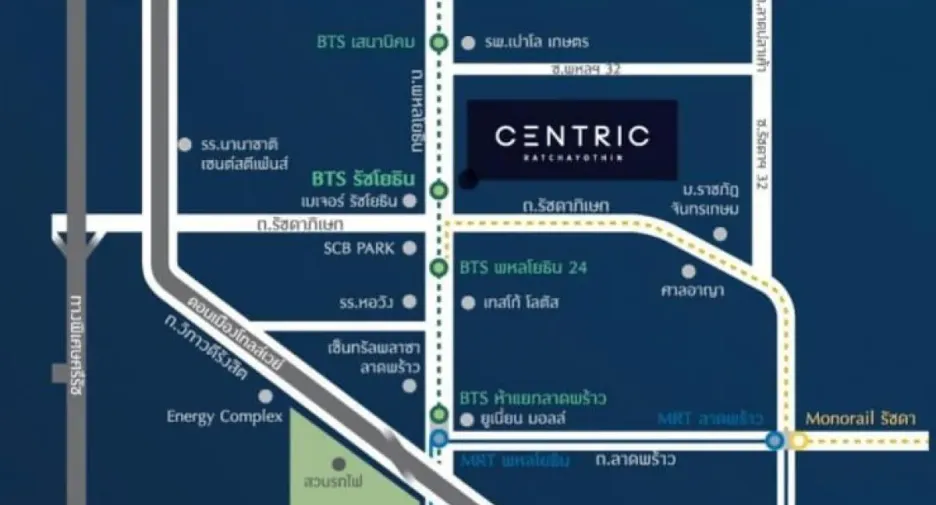 出售 和 出租 1 卧室 公寓 在 Chatuchak, 曼谷