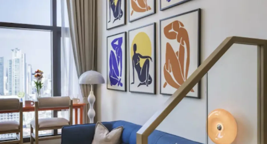 For rent 2 bedrooms condo in Khlong Toei, Bangkok
