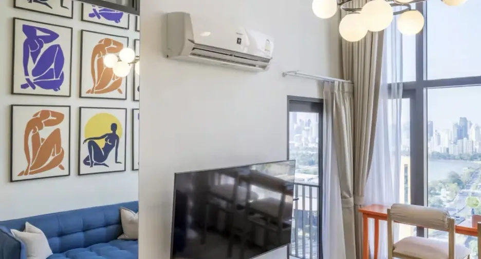 For rent 2 bedrooms condo in Khlong Toei, Bangkok