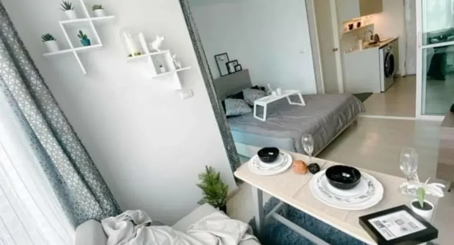 For sale studio condo in Huai Khwang, Bangkok