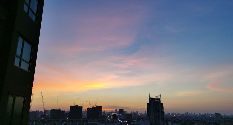 For rent studio condo in Bang Kapi, Bangkok
