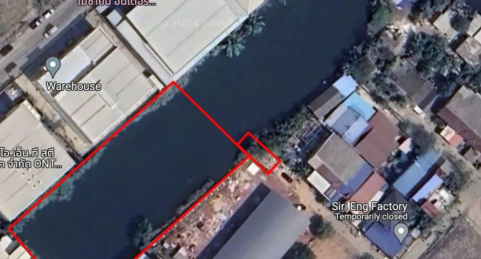 For sale land in Phra Samut Chedi, Samut Prakan