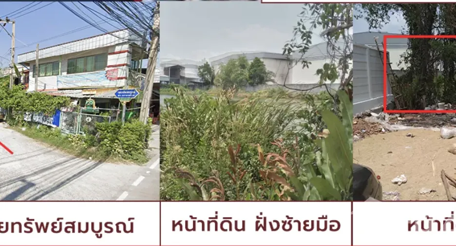 For sale land in Phra Samut Chedi, Samut Prakan