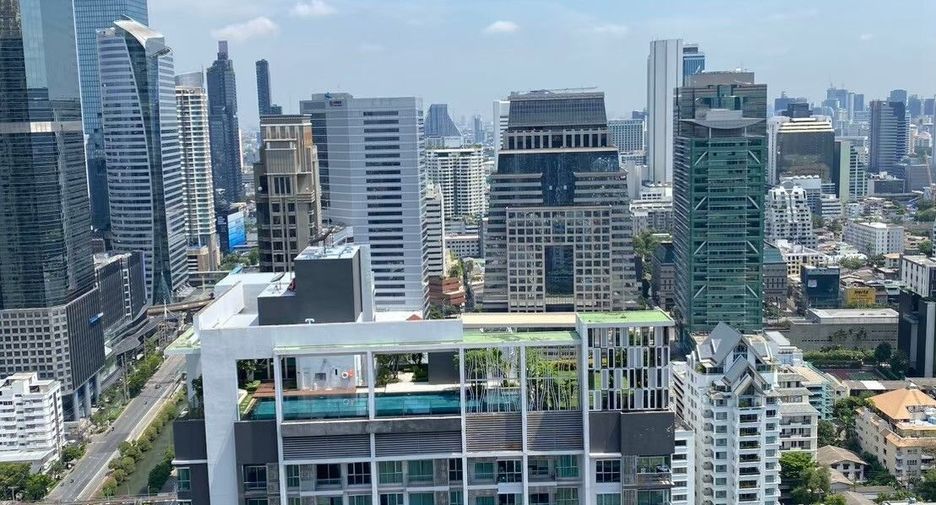 For sale and for rent 1 bed condo in Sathon, Bangkok