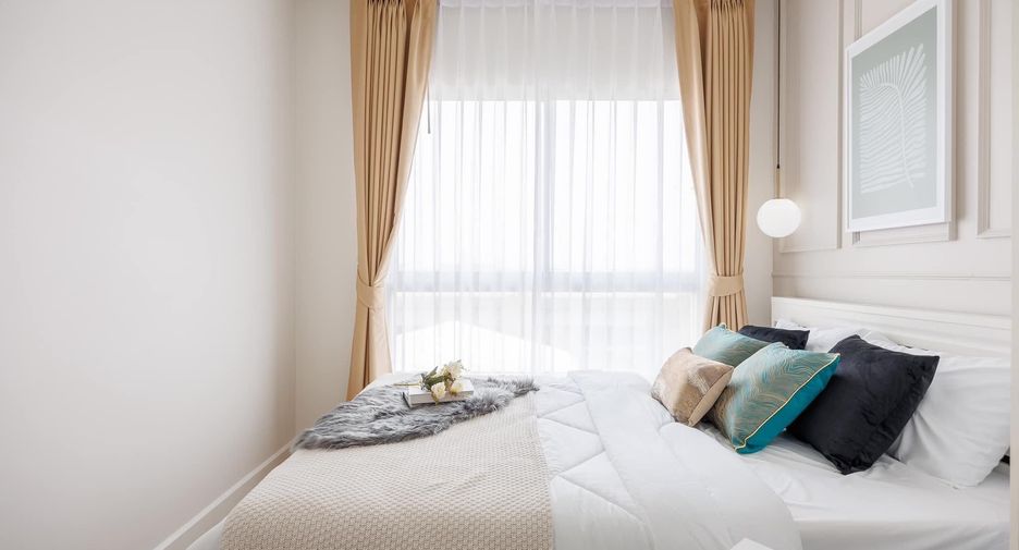 For rent 1 bed condo in Mueang Samut Prakan, Samut Prakan