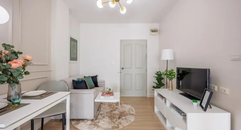 For rent 1 bed condo in Mueang Samut Prakan, Samut Prakan