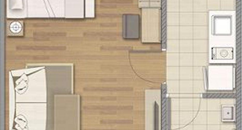 For rent studio condo in Bueng Kum, Bangkok