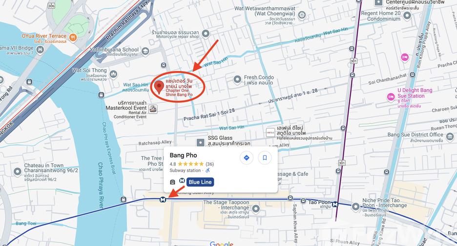 For rent studio condo in Bang Sue, Bangkok