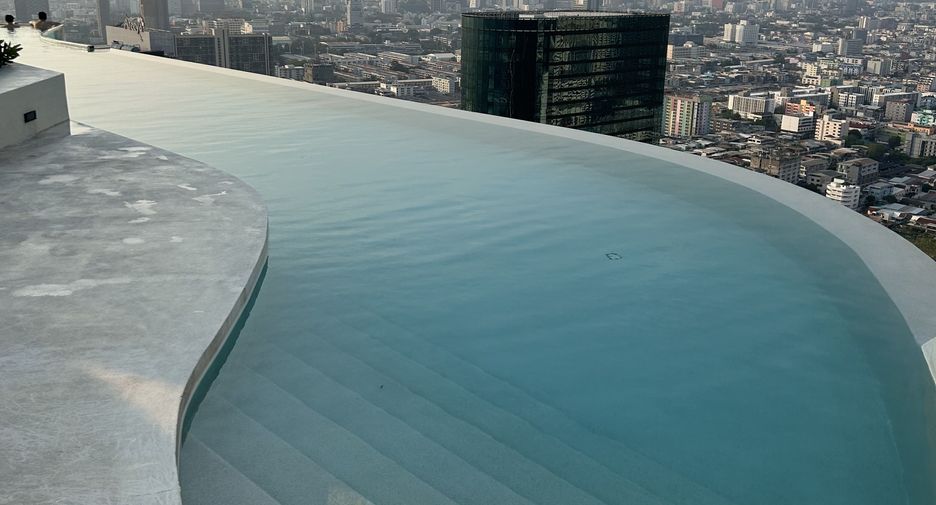 For sale and for rent studio condo in Huai Khwang, Bangkok