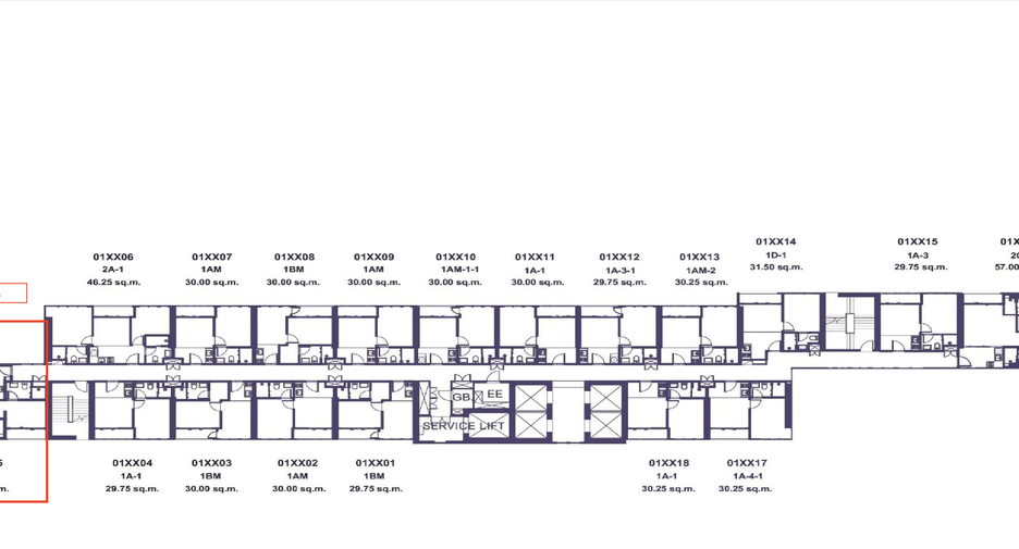 Condo en venta de 2 habitaciones en Watthana, Bangkok