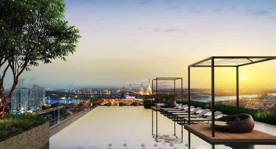 For rent studio condo in Yan Nawa, Bangkok