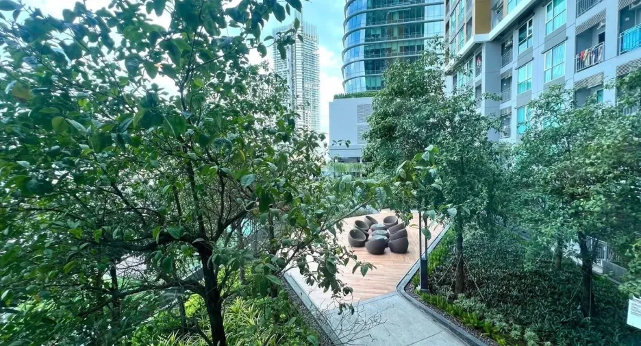 For rent studio condo in Yan Nawa, Bangkok
