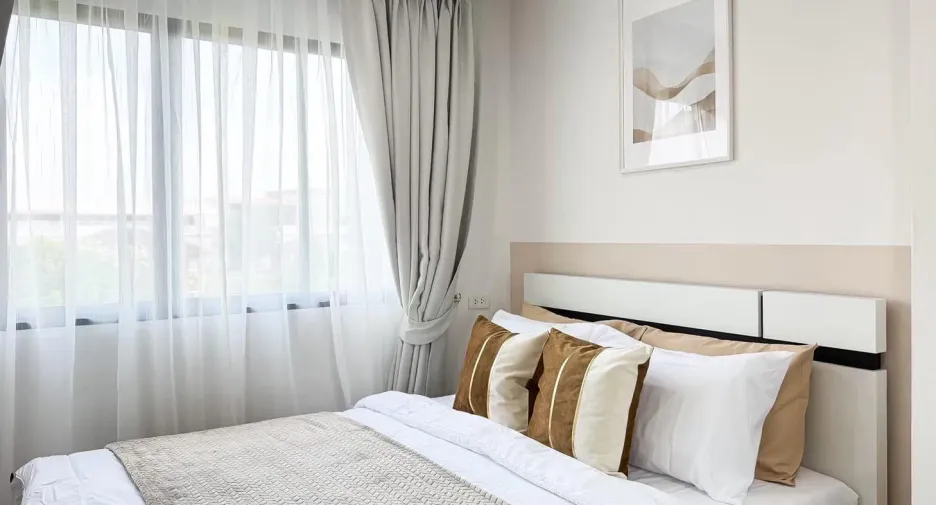 For rent 1 bed condo in Mueang Samut Prakan, Samut Prakan