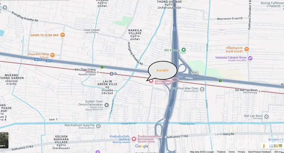 For sale land in Prawet, Bangkok