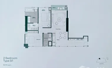 For sale 2 ベッドルーム condo in Bang Rak, Bangkok