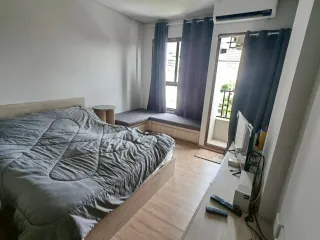 For sale and for rent studio condo in Watthana, Bangkok
