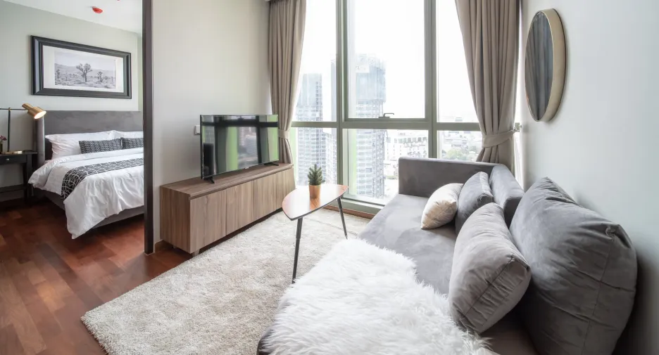 À vendre studio condo à Pathum Wan, Bangkok