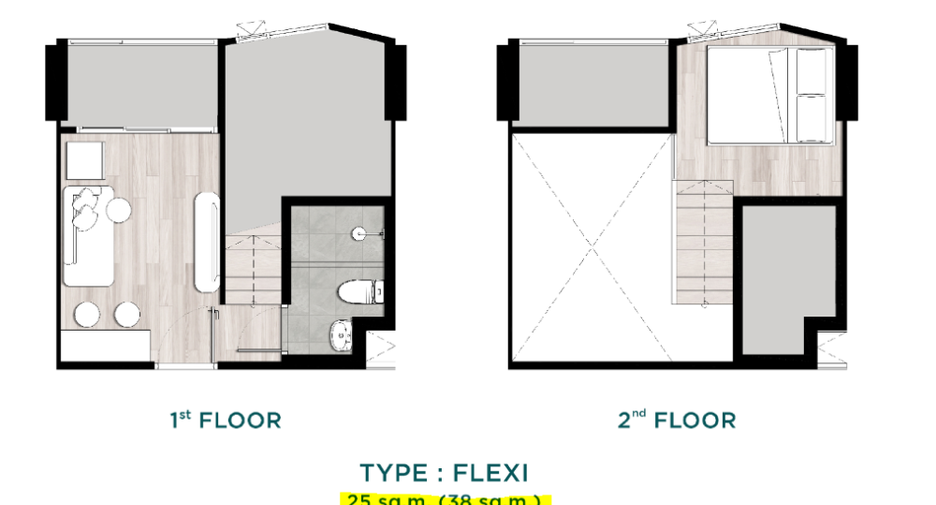 Condo en venta de 2 habitaciones en Lak Si, Bangkok