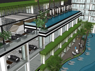 For sale studio condo in Bang Lamung, Chonburi