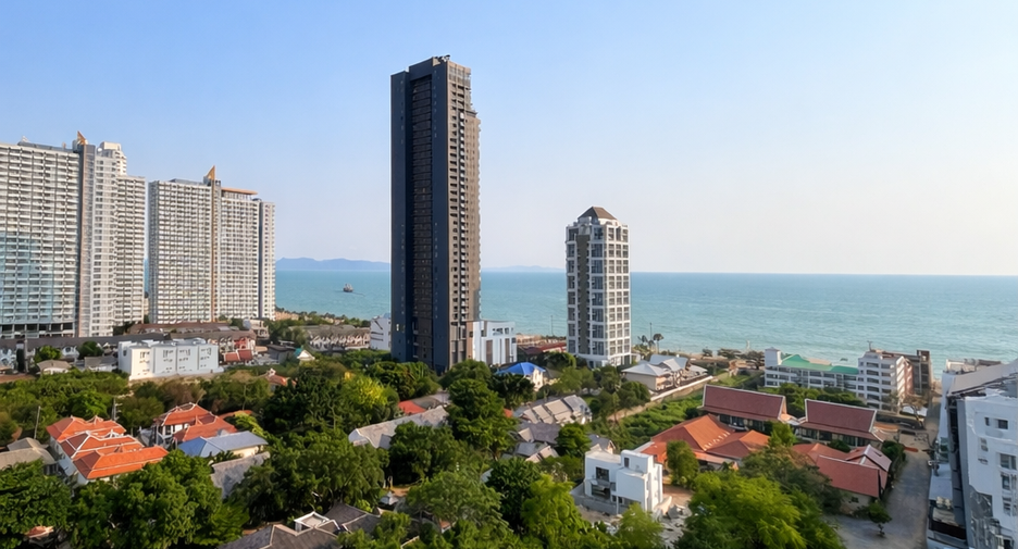 For sale and for rent studio condo in Bang Lamung, Chonburi