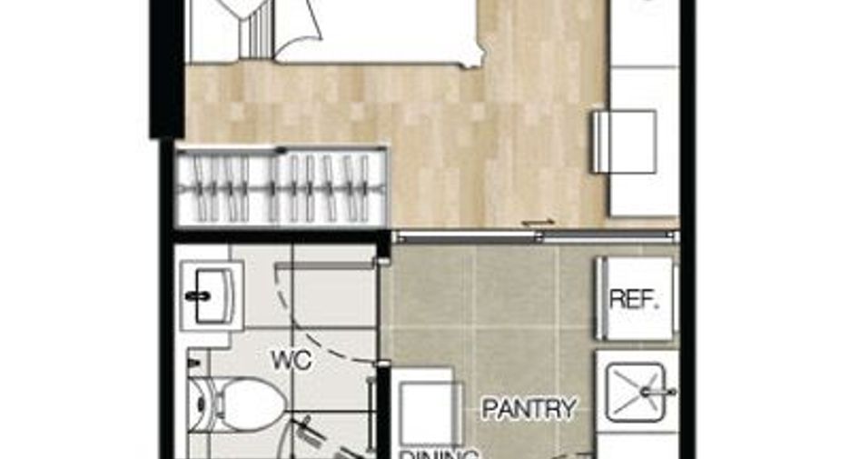 For sale 1 bed condo in Phasi Charoen, Bangkok
