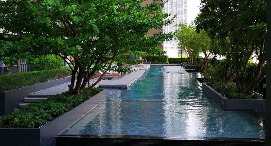À vendre 1 chambre condo à Huai Khwang, Bangkok