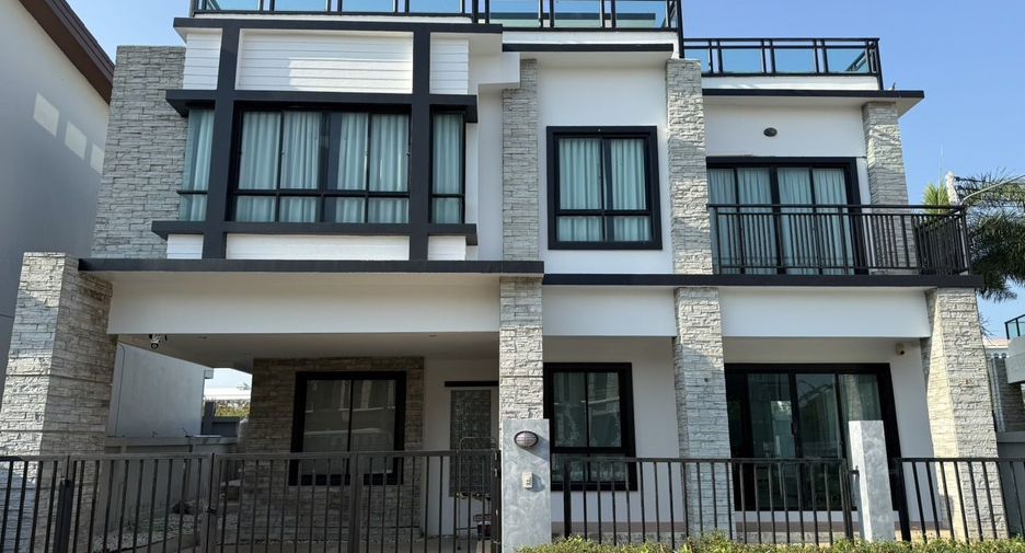 Casa adosada en alquiler de 3 habitaciones en Cha Am, Phetchaburi