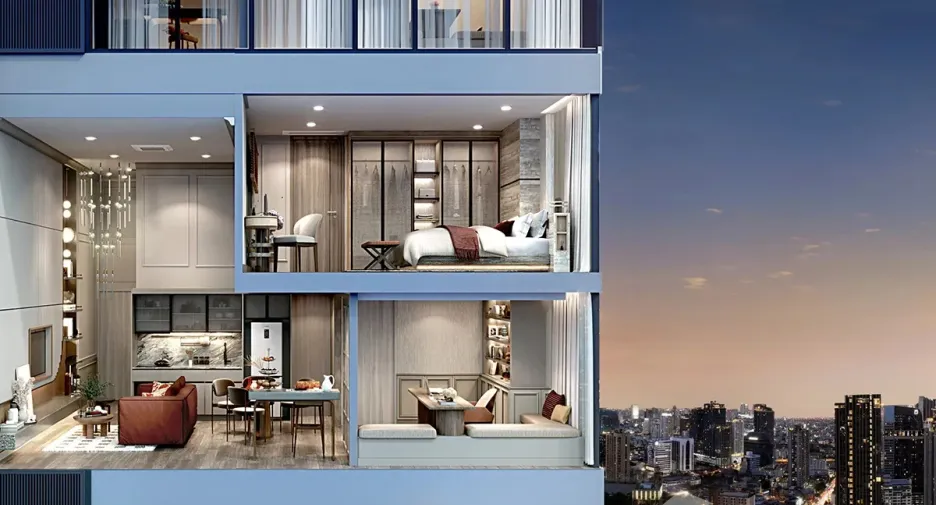 For sale 2 bedrooms condo in Ratchathewi, Bangkok