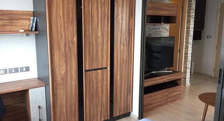 For sale and for rent studio condo in Huai Khwang, Bangkok