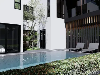 À vendre et à louer 5 chambres villa à Hang Dong, Chiang Mai