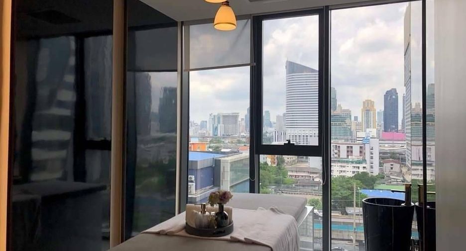 For sale and for rent 1 bed condo in Huai Khwang, Bangkok