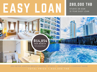 For Rent Studio Condo In Bang Lamung, Chonburi