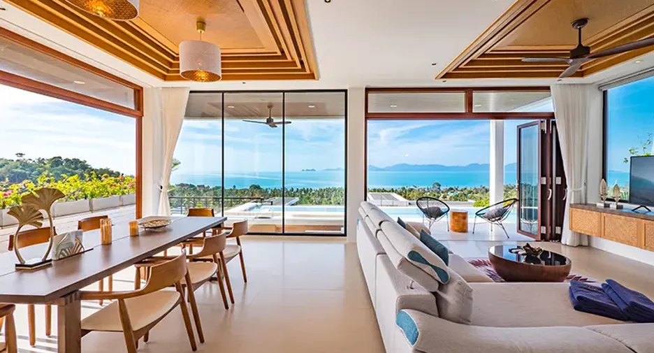 À vendre et à louer 4 chambres villa à Ko Samui, Surat Thani