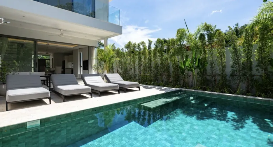 For rent 3 bedrooms townhouse in Ko Samui, Surat Thani