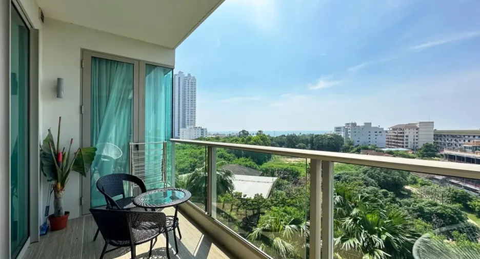 À louer 2 chambres condo à Jomtien, Pattaya