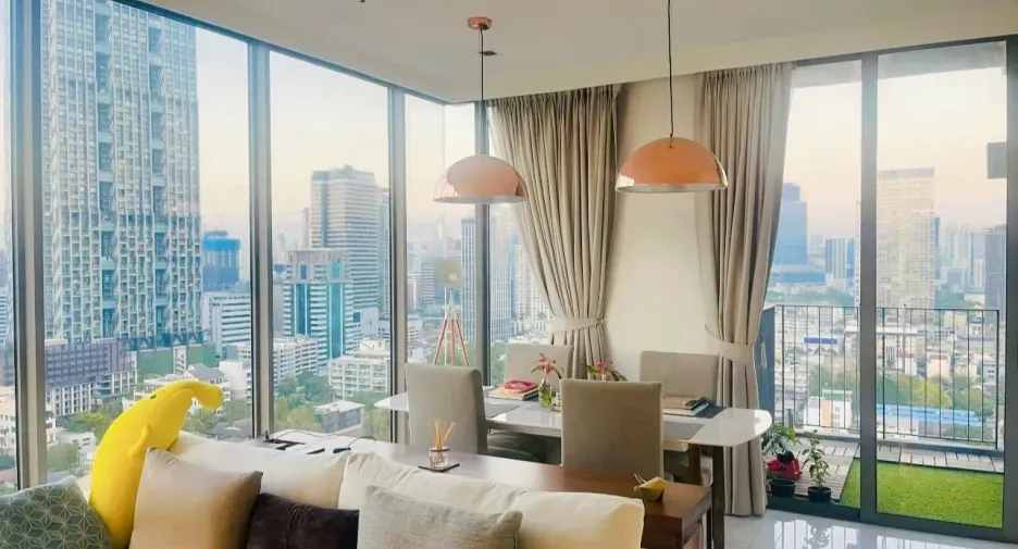 For sale and for rent 2 bedrooms condo in Sathon, Bangkok