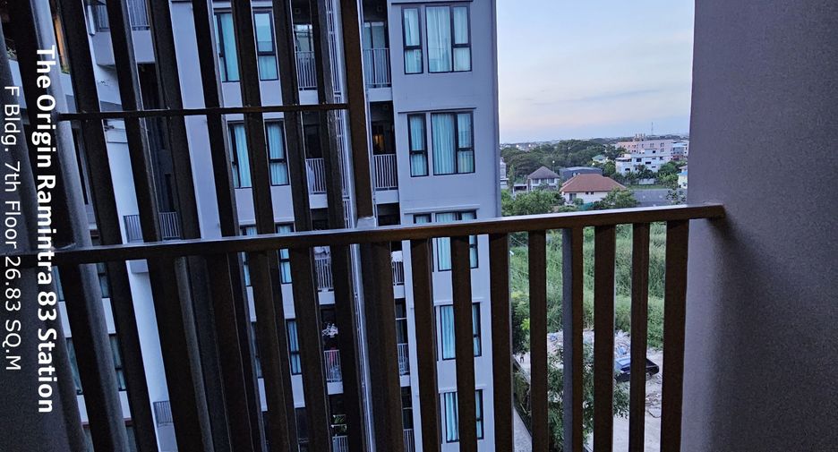 For sale 1 bed condo in Khan Na Yao, Bangkok