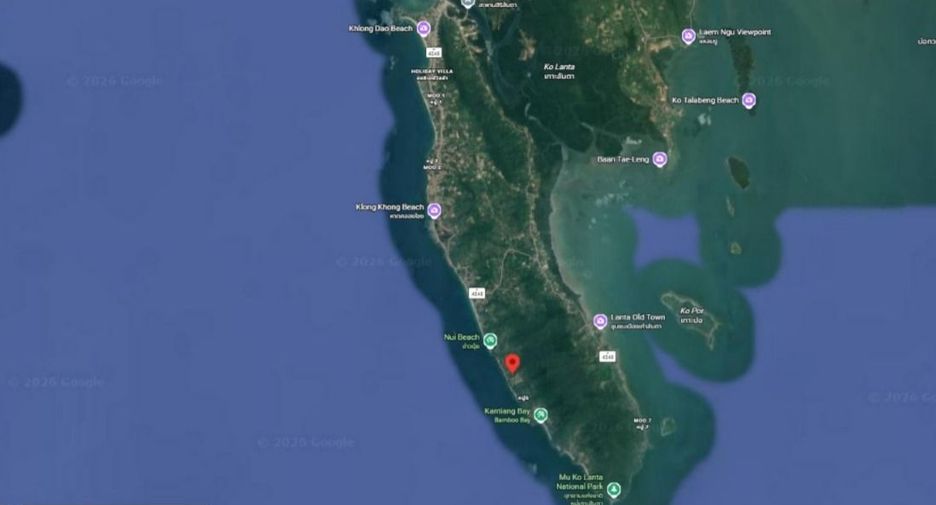 For sale land in Ko Lanta, Krabi