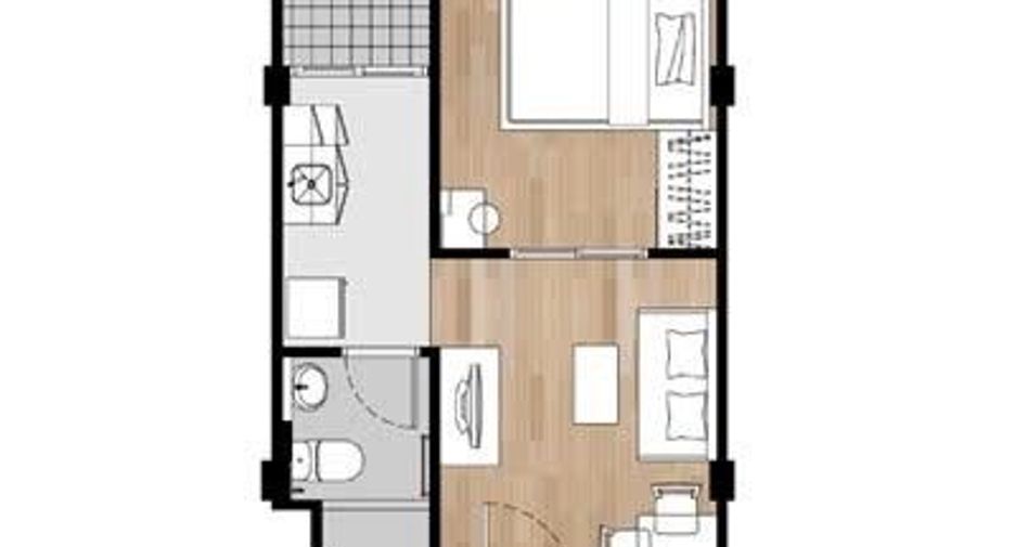 For sale 1 bed condo in Mueang Samut Prakan, Samut Prakan
